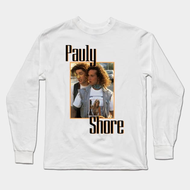 Pauly Shore Vintage Bootlag Long Sleeve T-Shirt by Aona jonmomoa